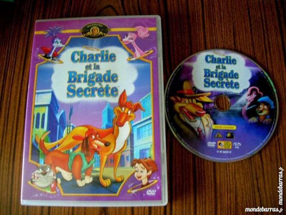 DVD CHARLIE et la BRIGADE SECRETE DVD et blu-ray