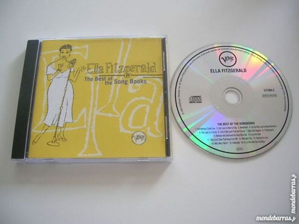 CD ELLA FITZGERALD The Best of the Song Books CD et vinyles