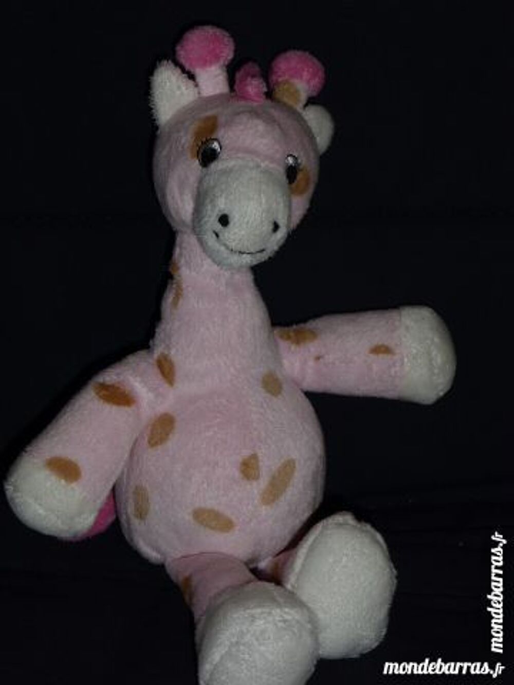 Doudou Girafe H&amp;M rose Puériculture