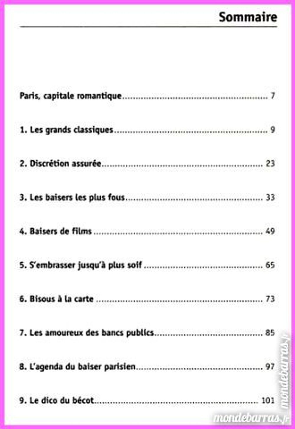 O&ugrave; s'embrasser &agrave; Paris / prixportcompris Livres et BD