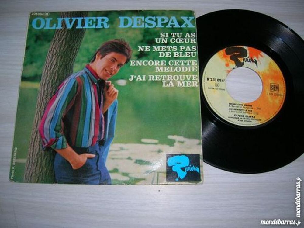 EP OLIVIER DESPAX Si tu as un c?ur ------------------- CD et vinyles