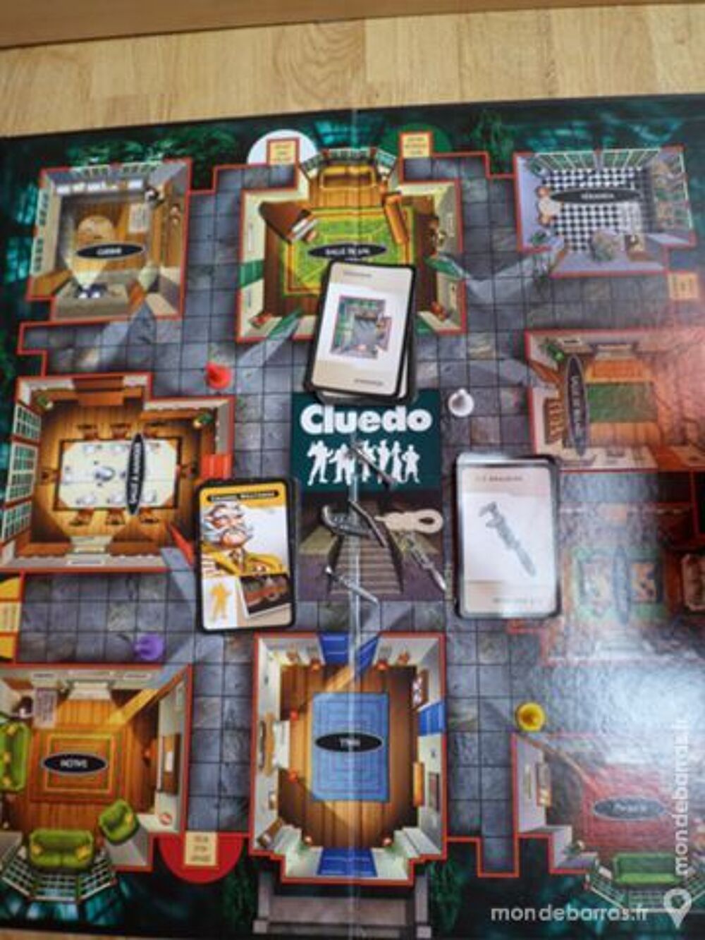 Jeu de soci&eacute;t&eacute; Cluedo complet Jeux / jouets