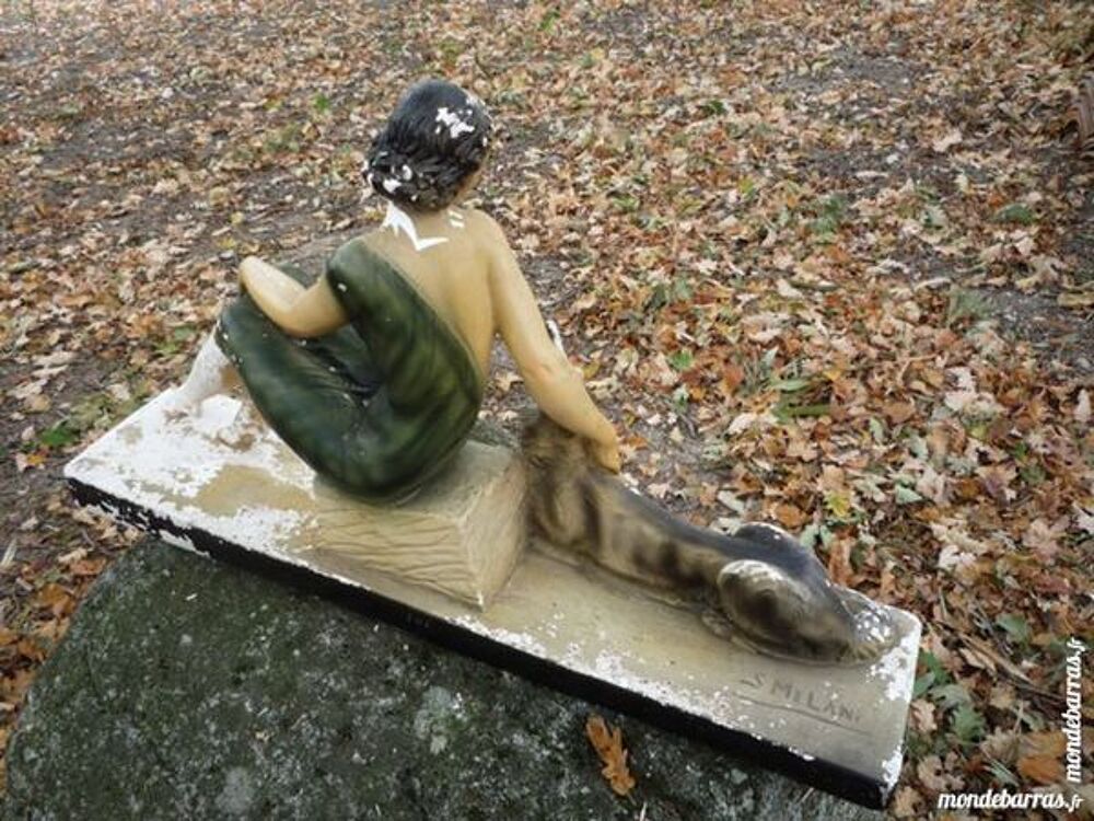 Sculpture art d&eacute;co/statue,pl&acirc;tre/terre cuite Meubles