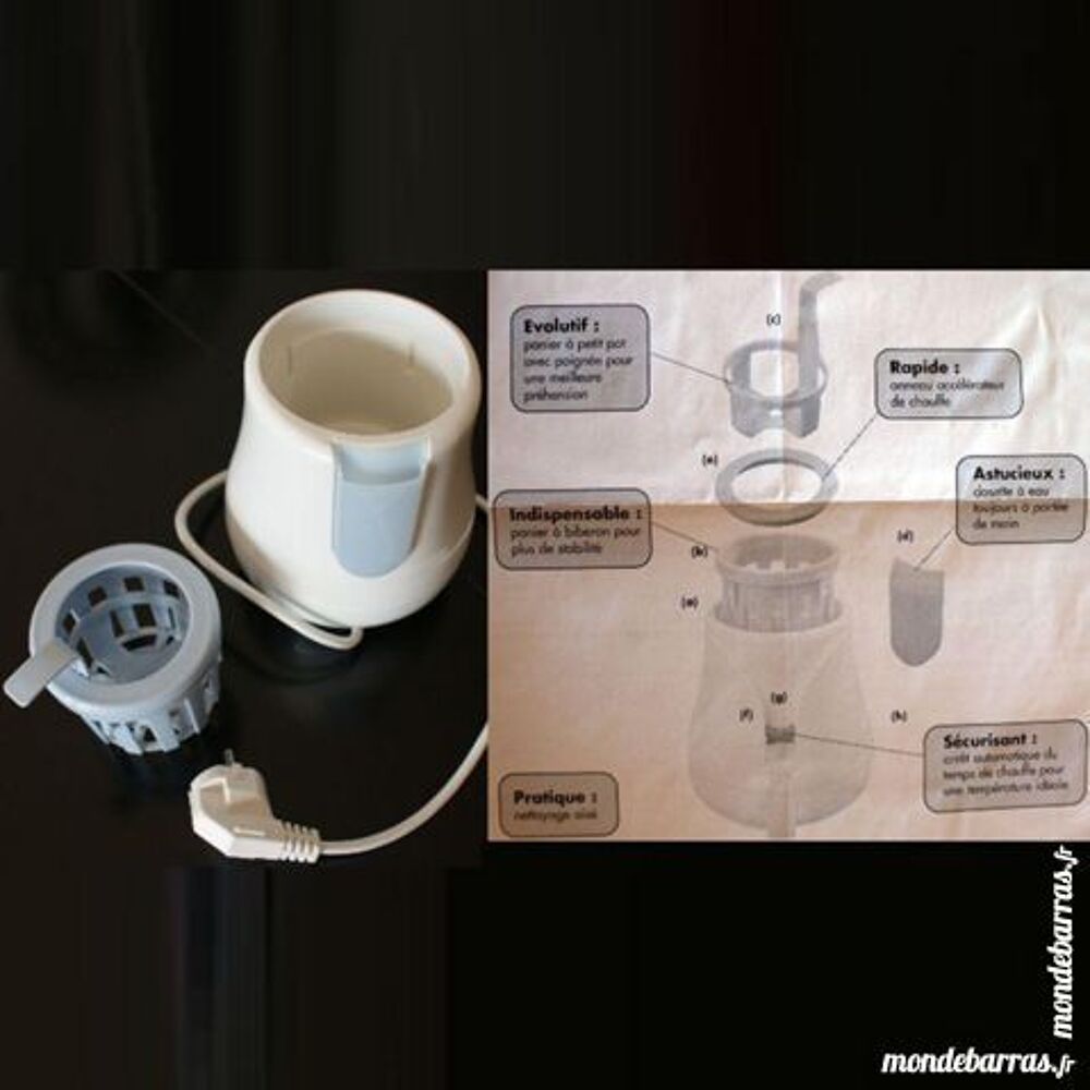 Chauffe-biberon b&eacute;b&eacute; TEX Electroménager