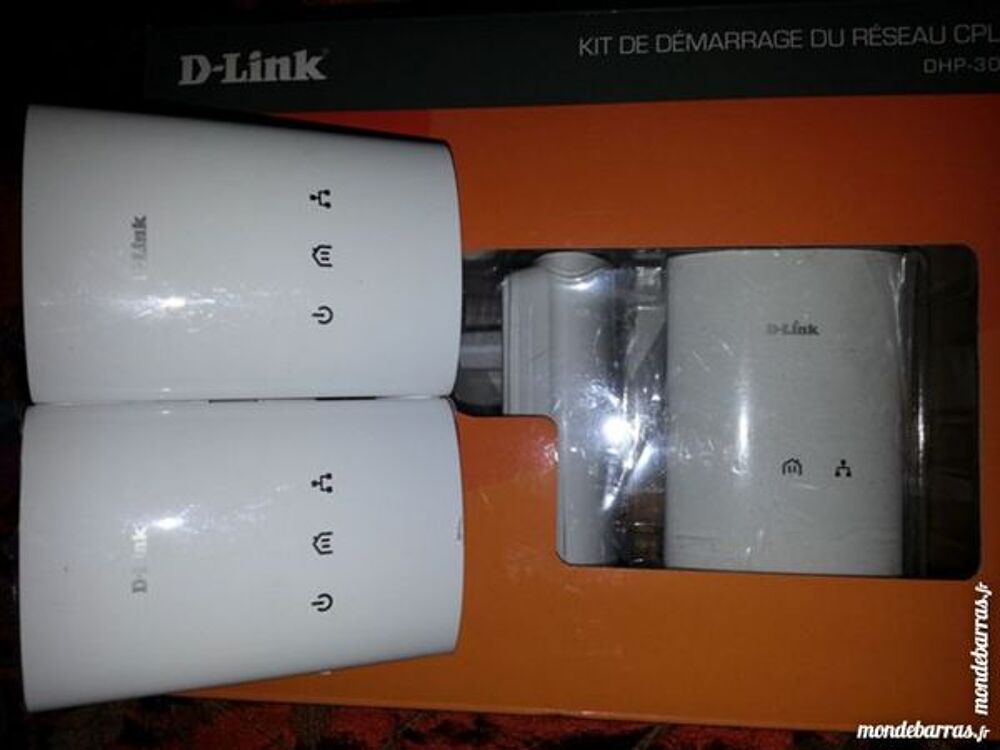 2 Prises CPL D-Link 200 Mbits/s Matériel informatique