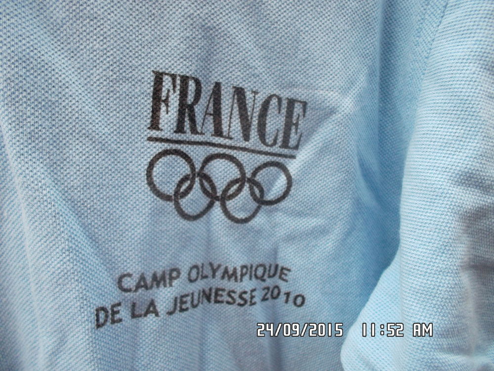 POLO CAMP OLYMPIQUE DE LA JEUNESSE 2010*1E*KIKI60230 Vêtements enfants