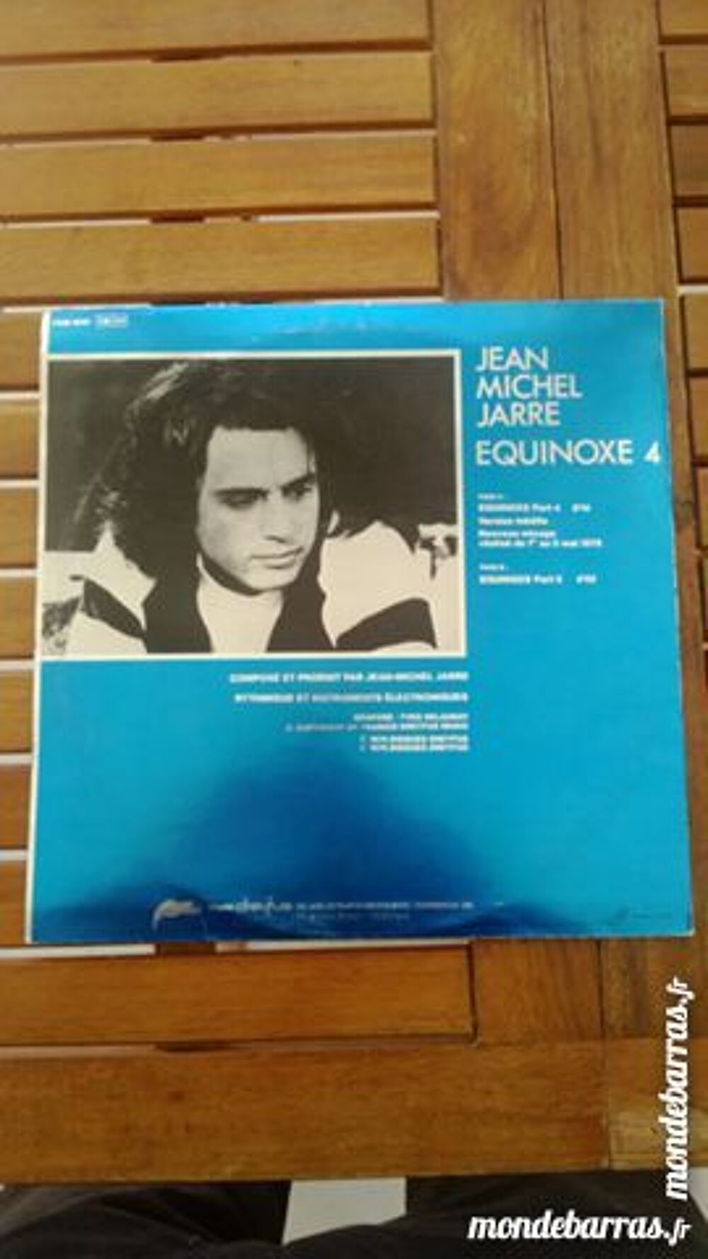 Disque vinyle Maxi 45 t &Eacute;QUINOXE 4 J M JARRE CD et vinyles
