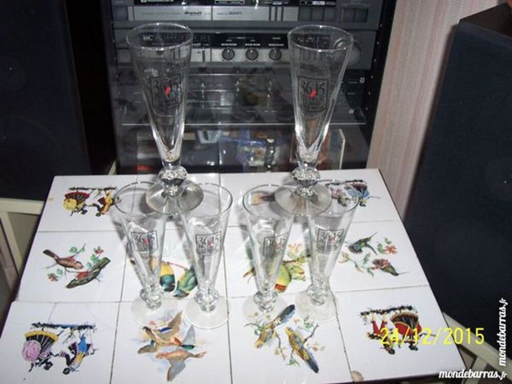 verres avec un coeur Cuisine