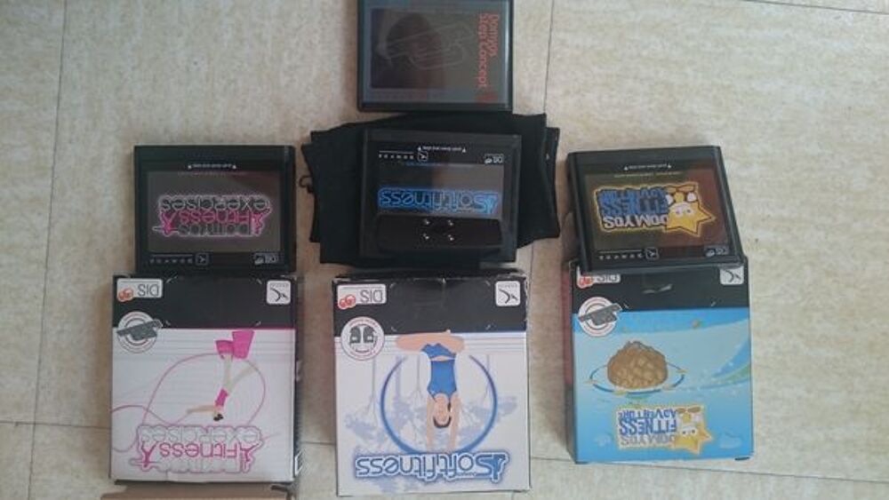 Tapis DIS domyos interactive system+lecteur +cartouches Sports