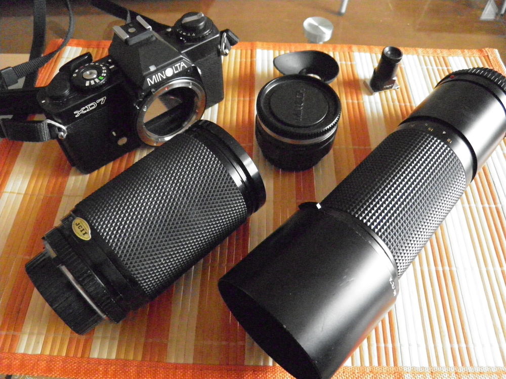 Argentique XD7 +objectifs Photos/Video/TV
