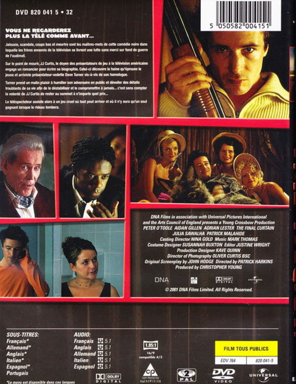 DVD Le Rideau final
DVD et blu-ray