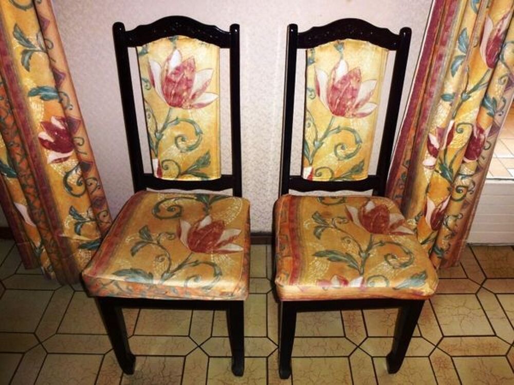 Lot de 6 chaises style asiatique Meubles