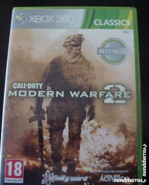 Jeu xbox 360  Call of Duty Modern Warfare 2 5 Villeneuve-d'Ascq (59)