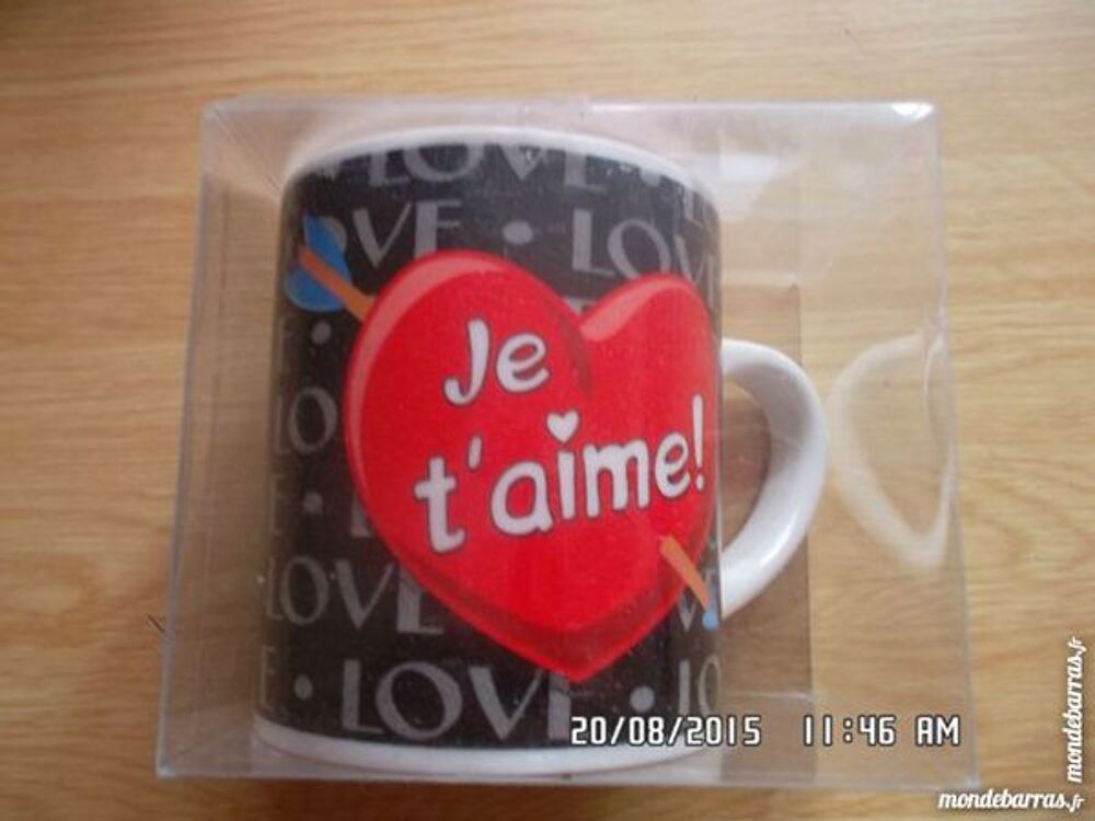 mug JE T AIME Décoration