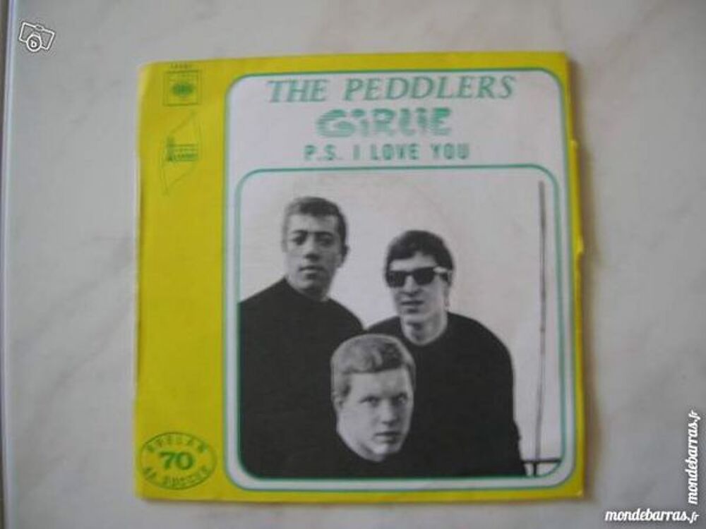 45 TOURS THE PEDDLERS Girlie/P.S. I LOVE YOU CD et vinyles