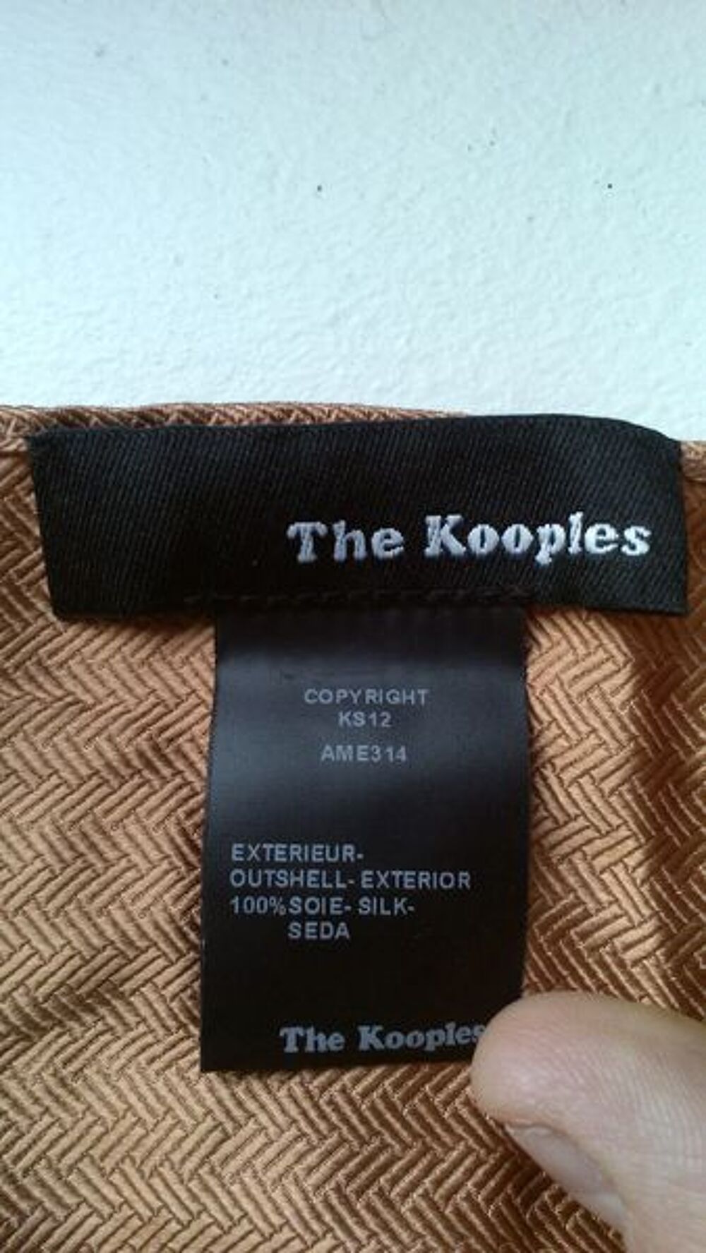 Foulard soie The Kooples Vêtements