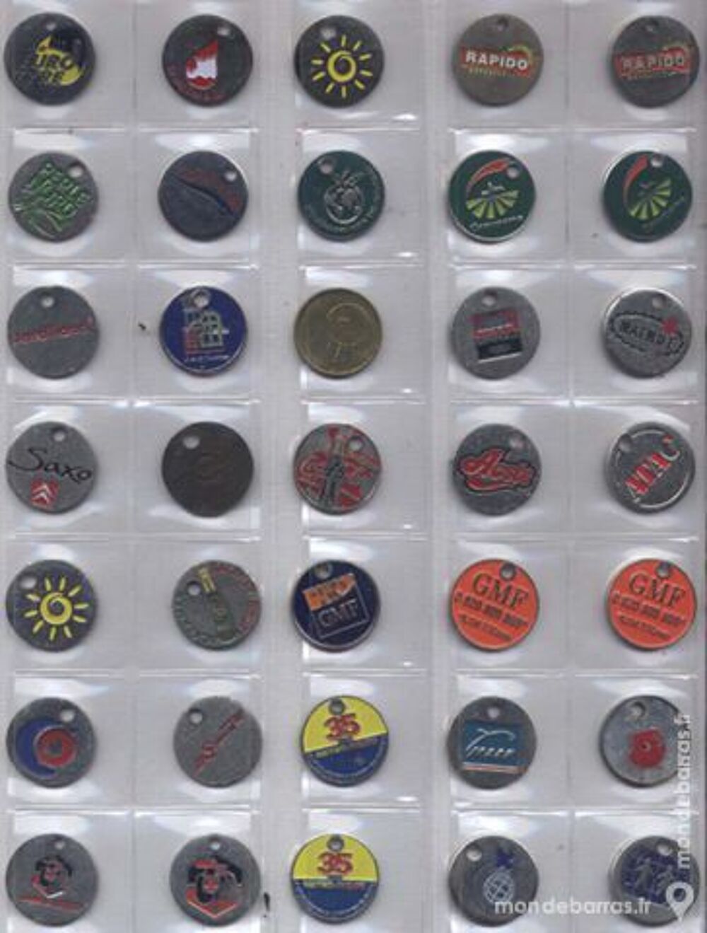 ECHANGE JETONS DE CADDIE 