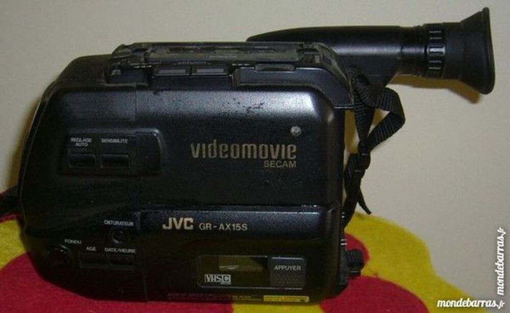 camescope VHSC JVC AX15 &agrave; r&eacute;parer Photos/Video/TV