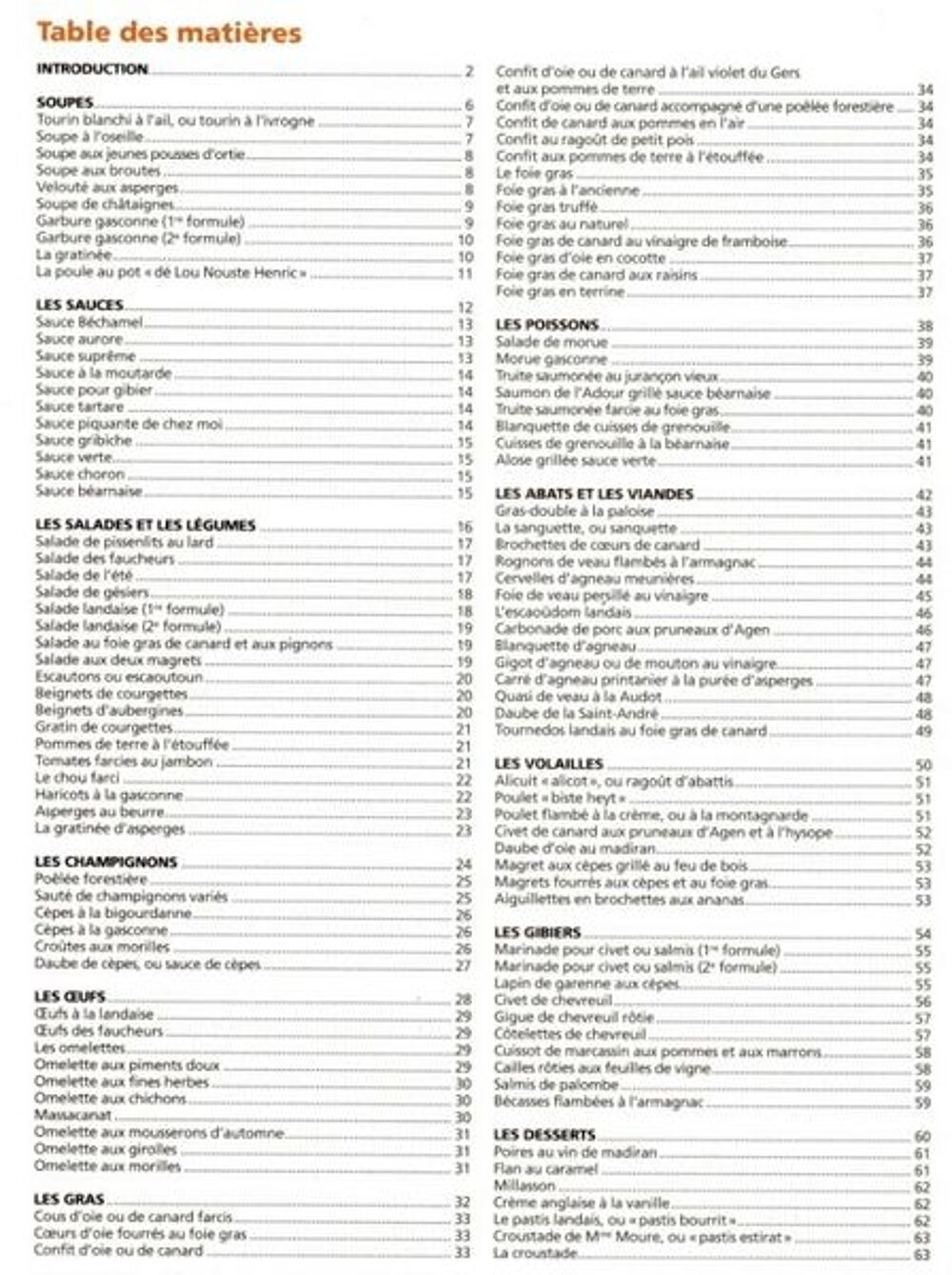 GASCOGNE - la cuisine gasconne /prixportcompris Livres et BD