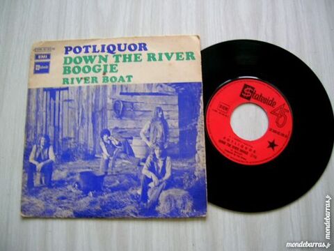 45 TOURS POTLIQUOR Down the river boogie 9 Nantes (44)