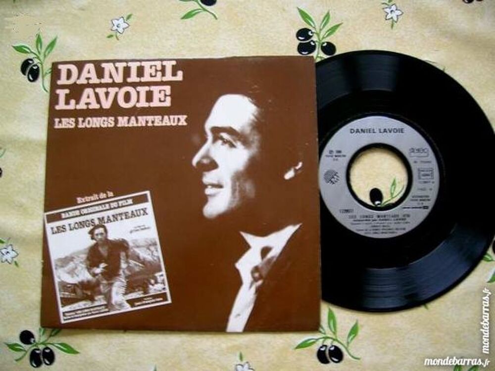 45 TOURS DANIEL LAVOIE Les longs manteaux - BOF CD et vinyles