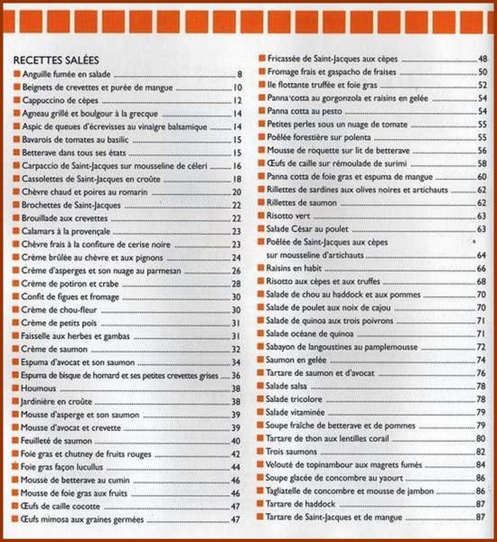 140 VERRINES - cuisine - RECETTES Livres et BD