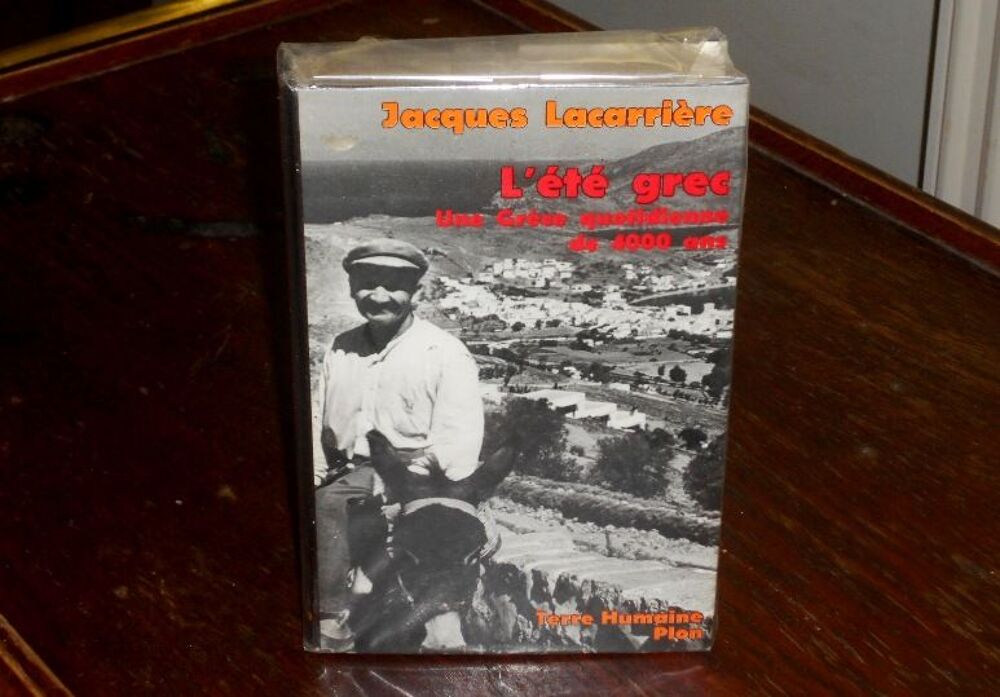 L'&eacute;t&eacute; Grec Jacques Lacarri&egrave;re (Plon) Livres et BD