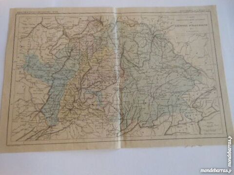 carte partie meridionale de l'Empire d'Allemagne 3 Gr�zieu-la-Varenne (69)