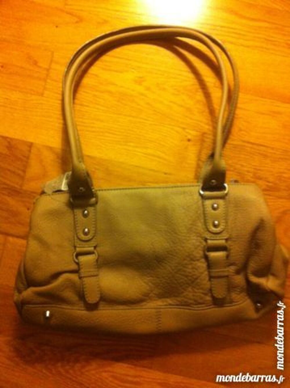 Sac cuir taupe - Neuf Maroquinerie