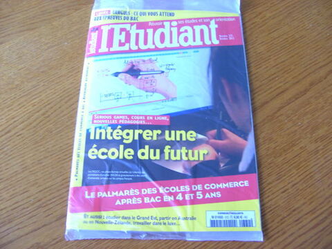 Revue L'étudiant N° 372 - Octobre 2013 3 Ardoix (07)