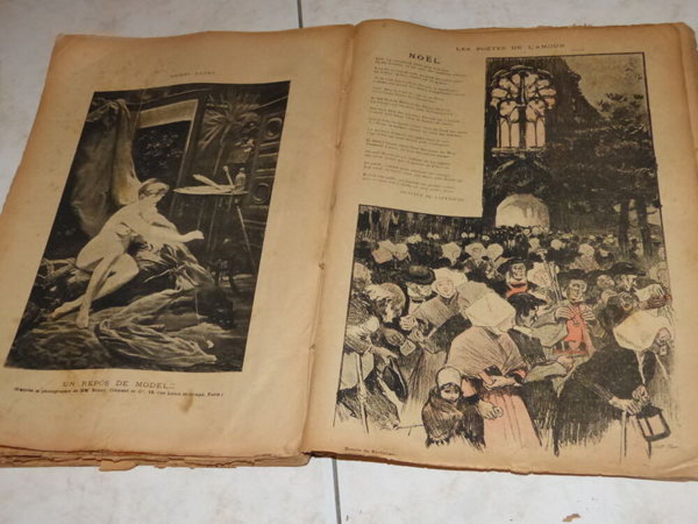 Gil Blas illustr&eacute; hebdomadaire reli&eacute; de 1892 &agrave;1894 