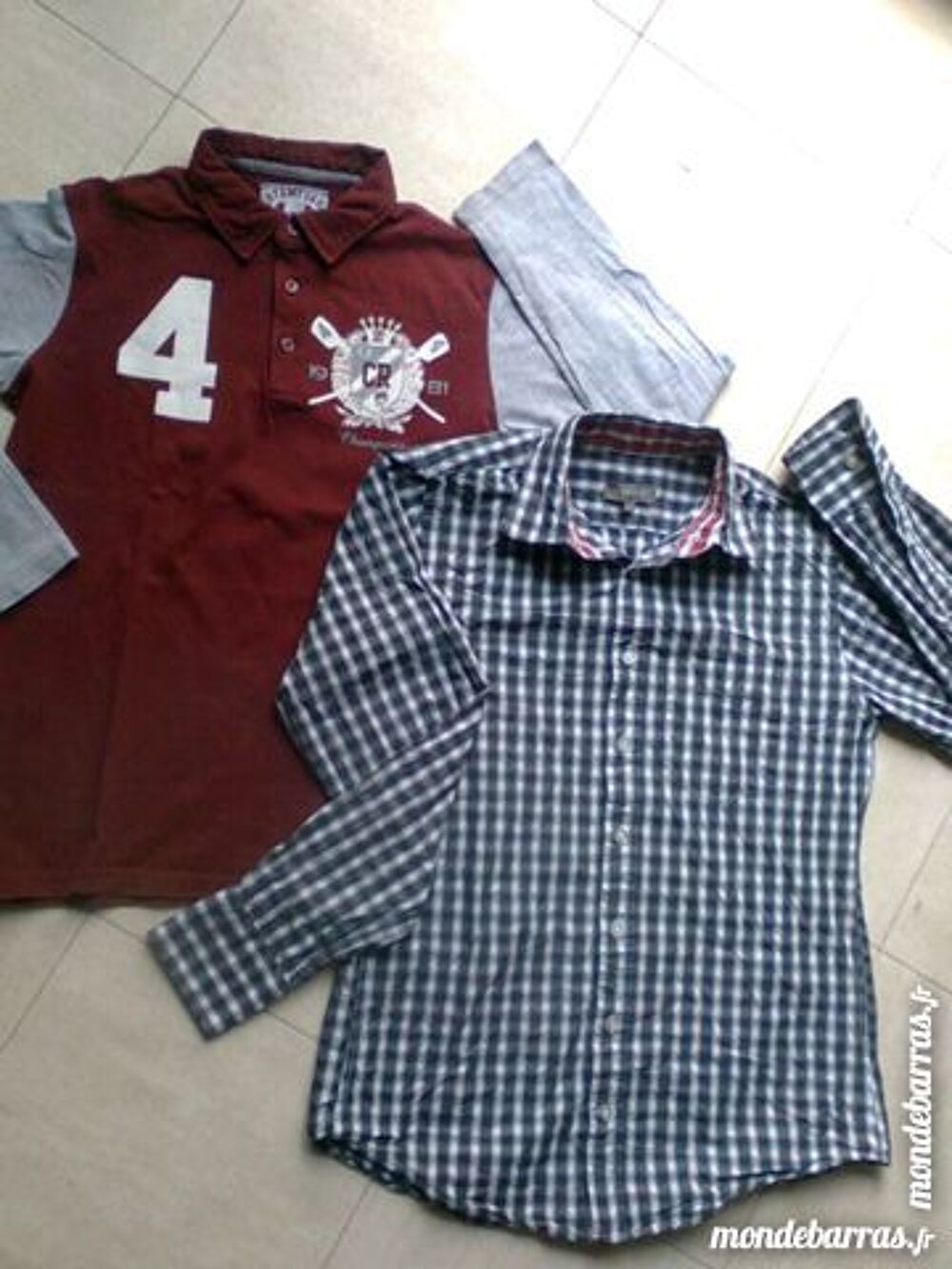 chemise et sweat l&eacute;ger - 14 ans - zoe Vêtements enfants