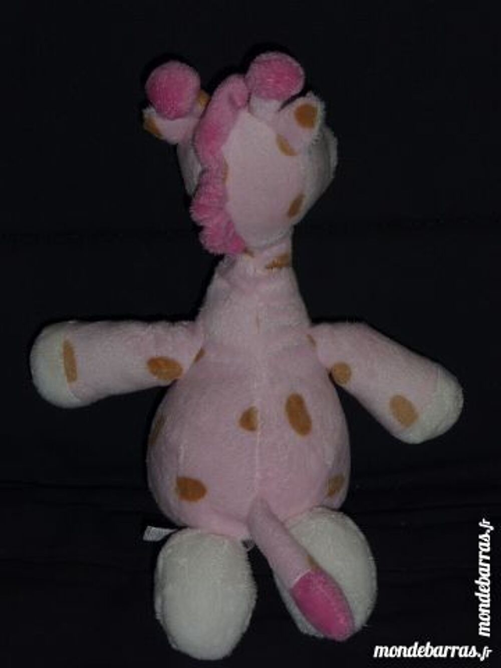 Doudou Girafe H&amp;M rose Puriculture