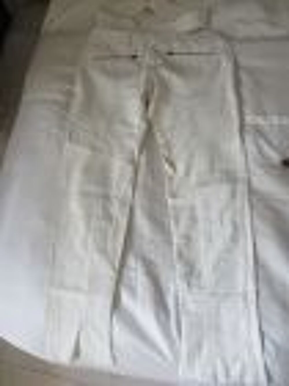 PANTALON BLANC SOYEUX MARQUE PINKO Vêtements