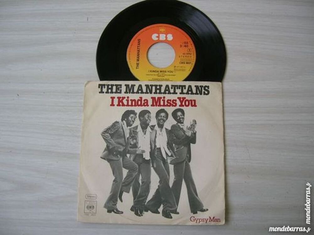 45 TOURS THE MANHATTANS I Kinda Miss You - FUNK CD et vinyles