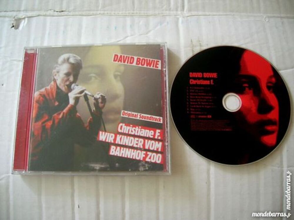 CD DAVID BOWIE Christiane F. CD et vinyles