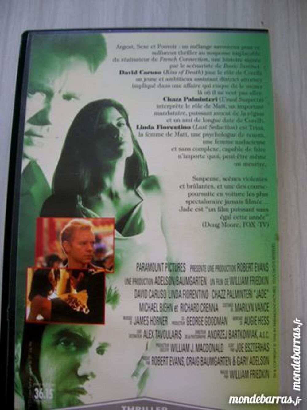 K7 JADE - Film suspens policier DVD et blu-ray