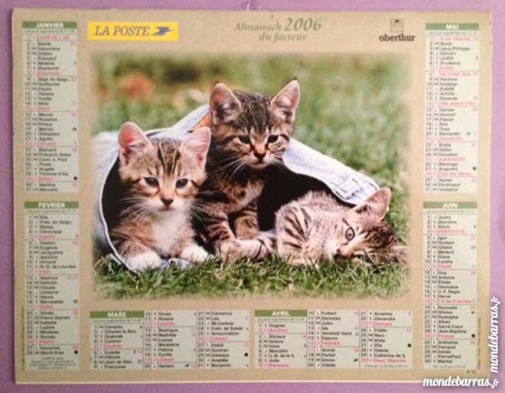 Calendrier Almanach 2006 - original 