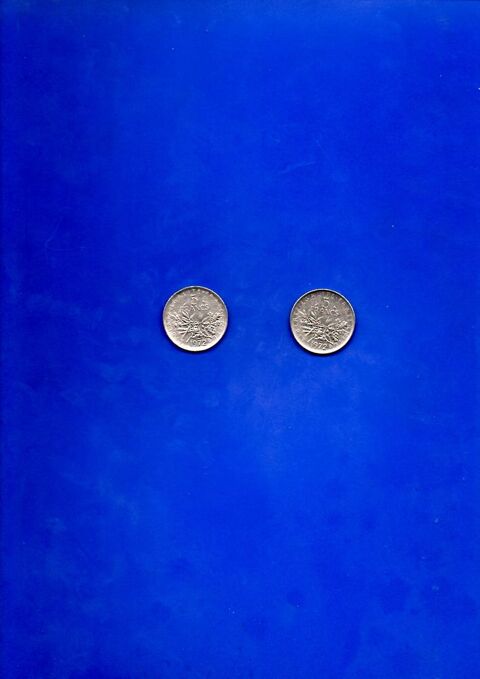 PI2CES FRANCE 5 FRANCS 1972 15 Gennevilliers (92)