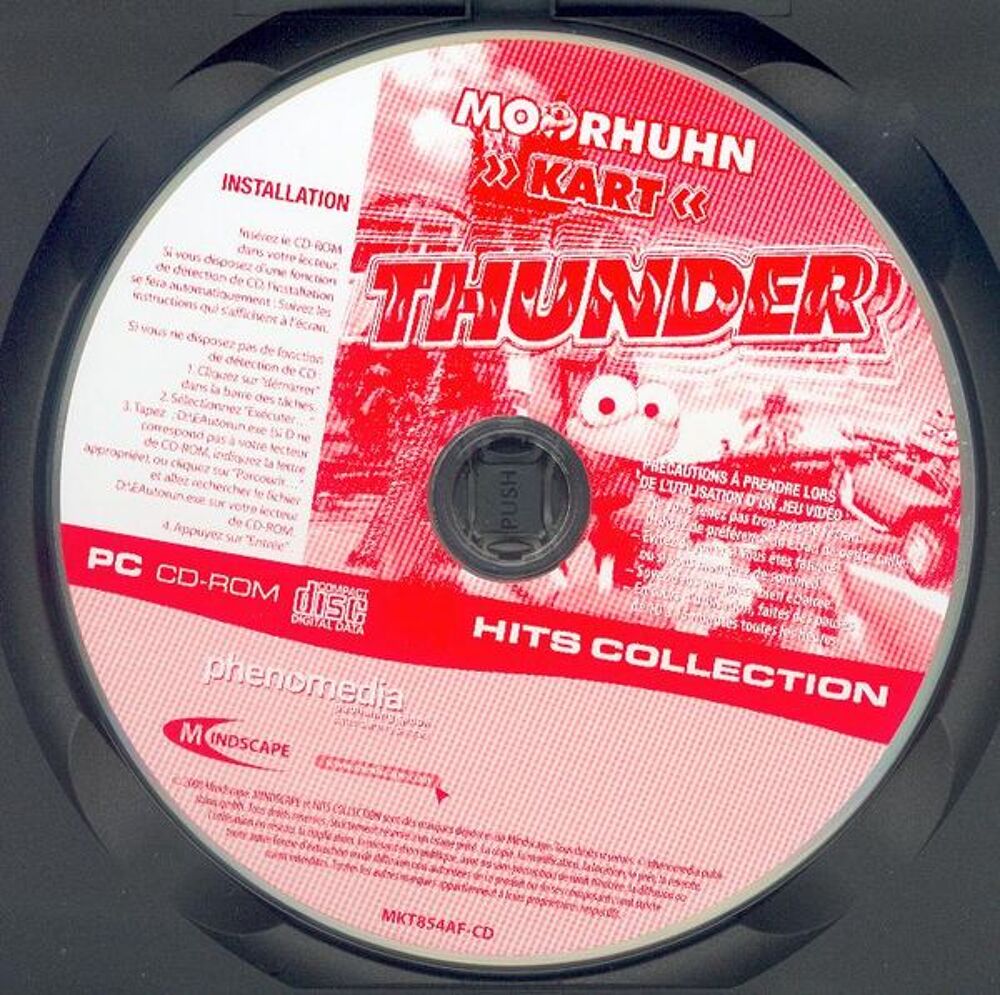 MOORHUNN KART THUNDER pour PC -- 3 ans et + Consoles et jeux vidos