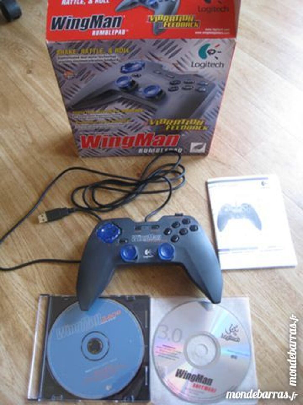 Manette de Jeux PC Wingman Logitech USB Jeux / jouets