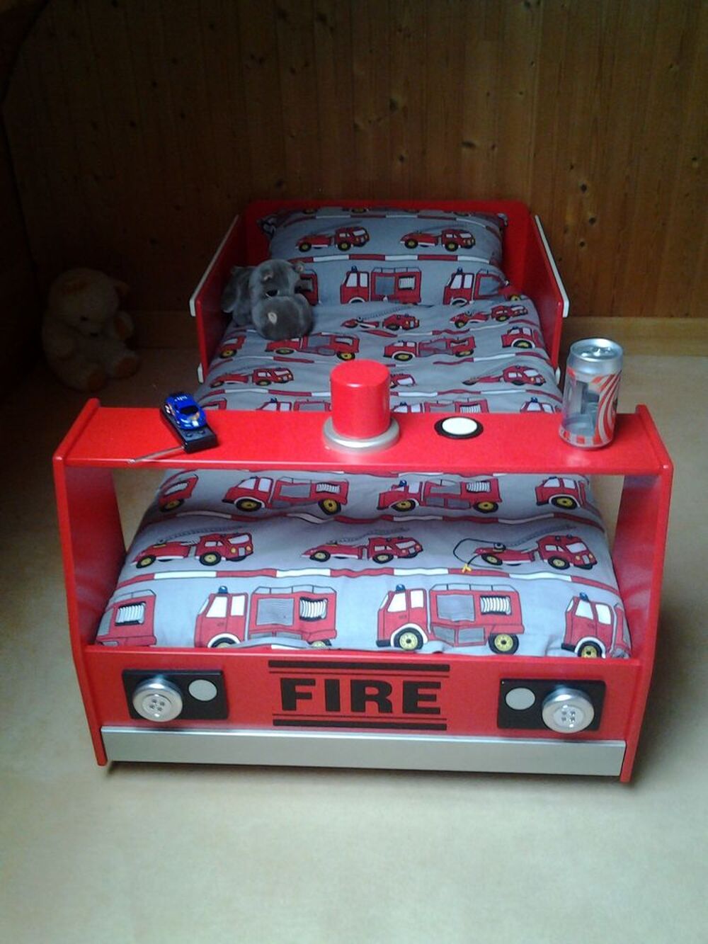  lit enfant camion de pompier Meubles