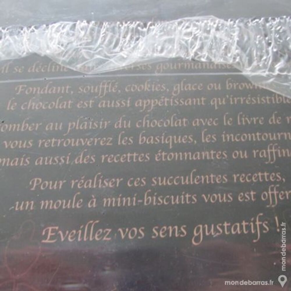 LA PASSION DU CHOCOLAT &laquo; LIVRE + MOULE&raquo; Cuisine