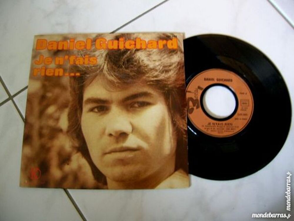 45 TOURS DANIEL GUICHARD Je n'fais rien? CD et vinyles