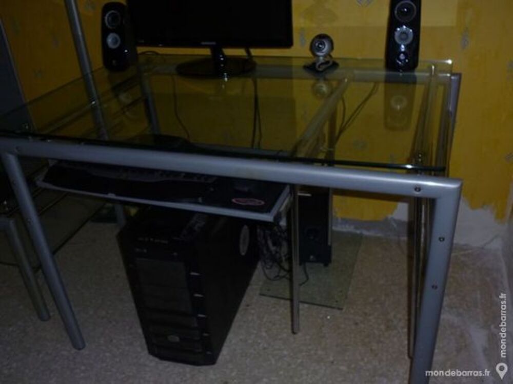 bureau en verre Cuisine