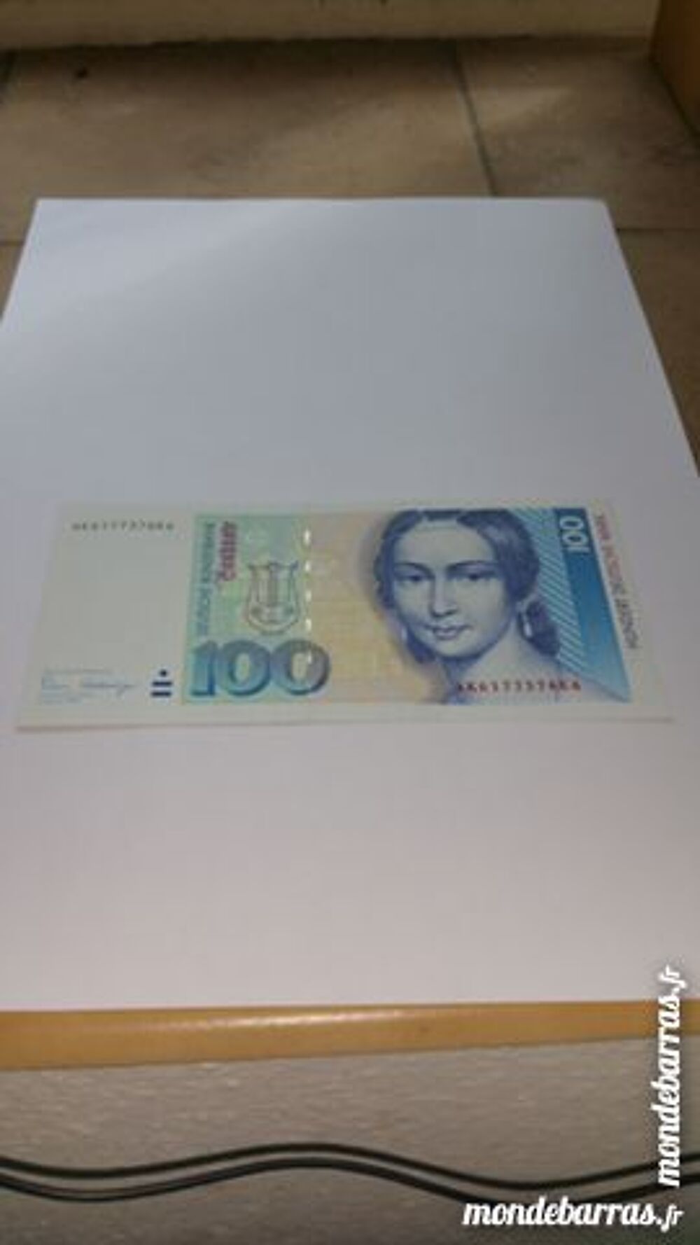 Billet allemagne 100dm 