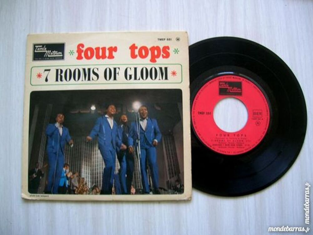 EP FOUR TOPS 7 rooms of gloom CD et vinyles