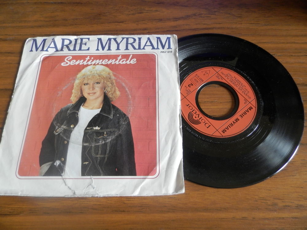 Marie Myriam Sentimentale / quand un homme pleure CD et vinyles