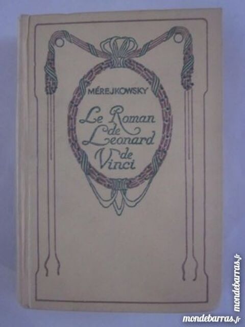 LE ROMAN DE LEONARD DE VINCI  par  MEREJKOWSKY 4 Brest (29)