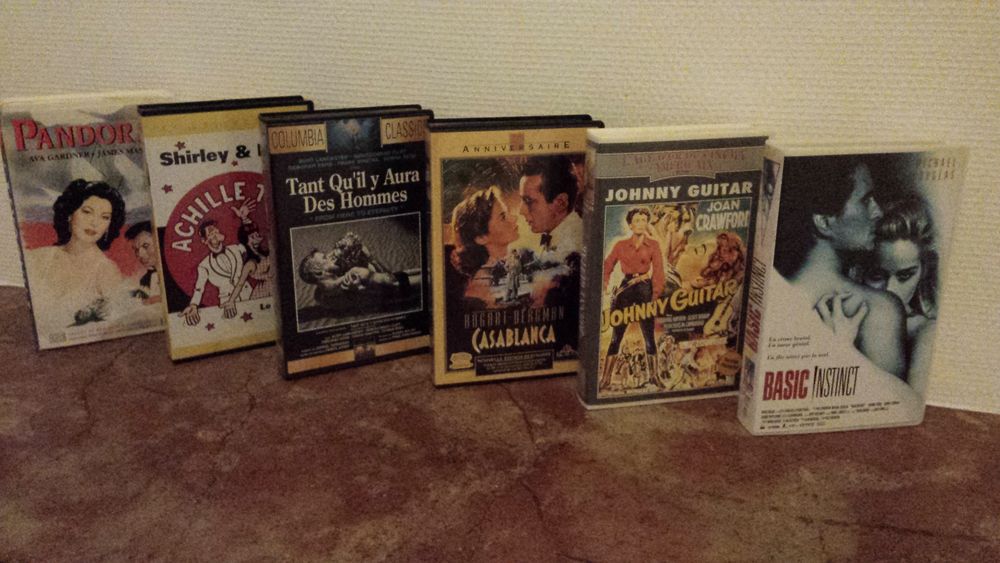 vid&eacute;o cassettes vhs Photos/Video/TV